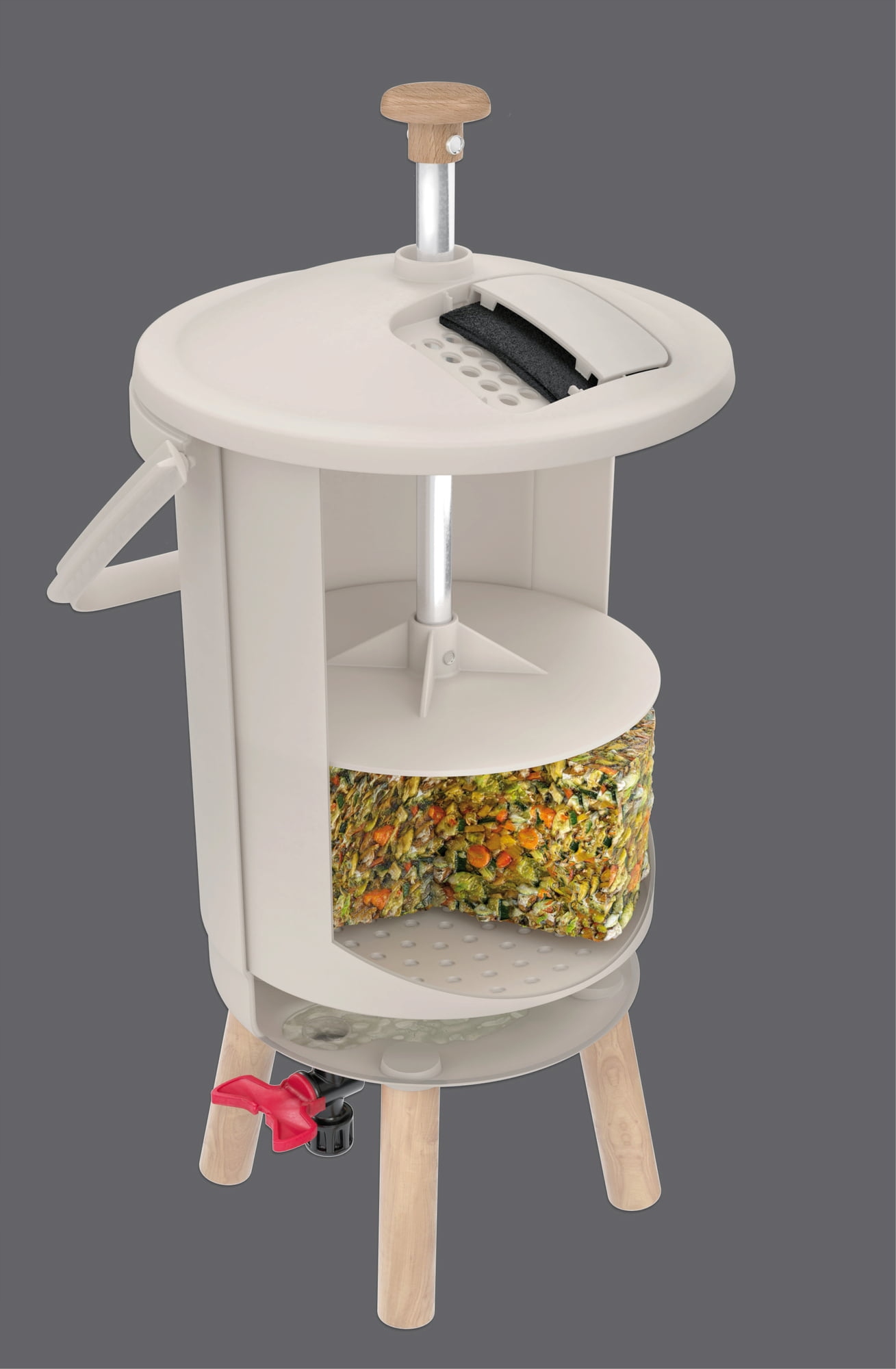 Wydajne kompostowanie odpadów kuchennych metodą Bokashi