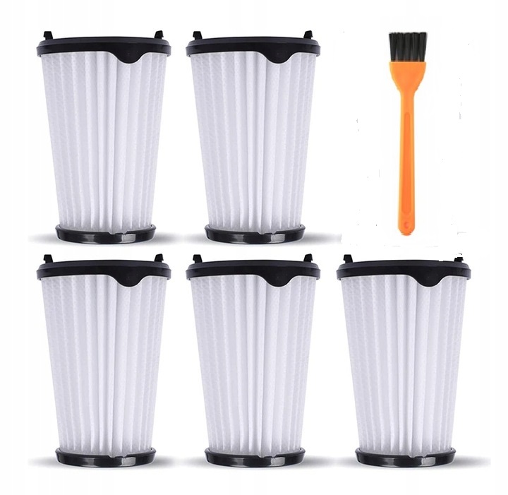 Zestaw 5 sztuk filtrów + szczotka do odkurzaczy Electrolux i AEG