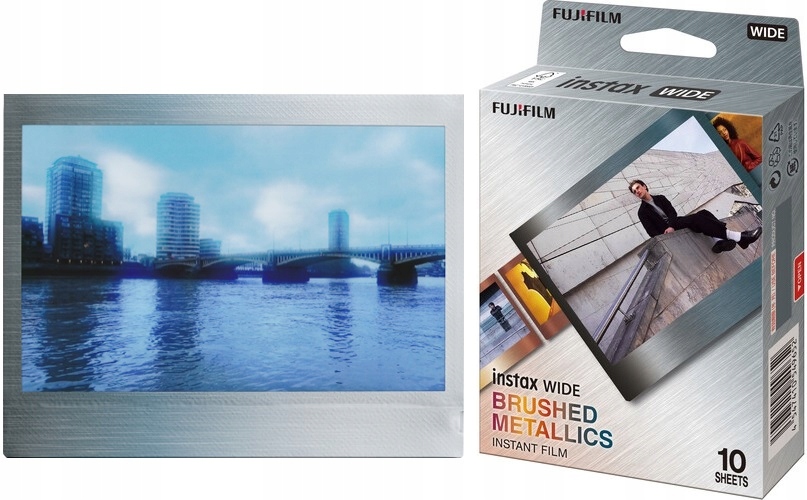 Wkłady FujiFilm Instax Wide Brushed Metallics – Twórz wyjątkowe wspomnienia
