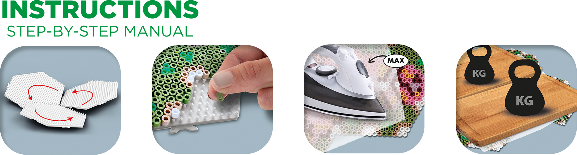 Prasowanie koralików – Trwałe efekty i piękne mozaiki