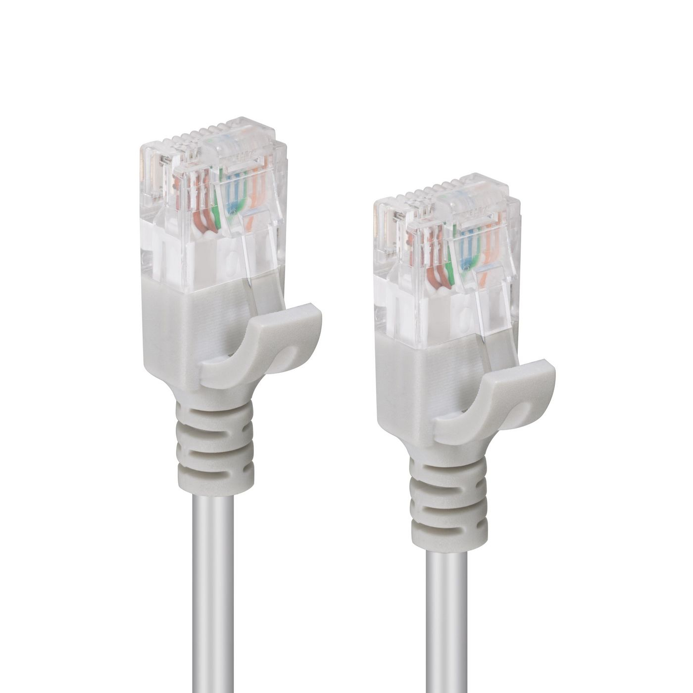 Kabel RJ-45/RJ-45 kat.6 U/UTP Szary 10m – Wydajność i elastyczność w jednym