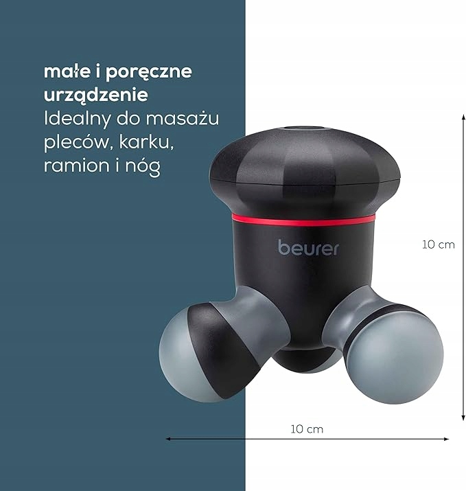 Przenośny masażer do pleców, szyi, rąk i nóg