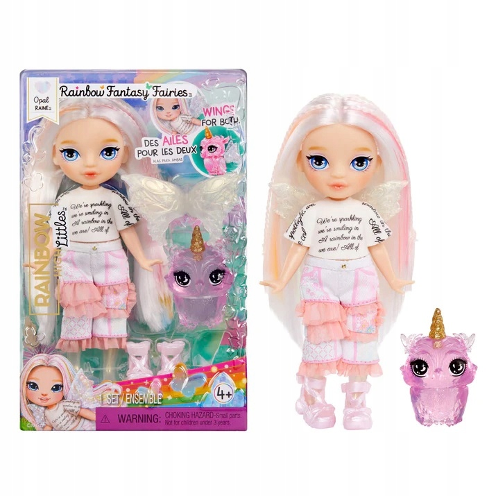 Rainbow High Littles - Laleczka Fantasy Opal 543442 – Magia w Twoim domu