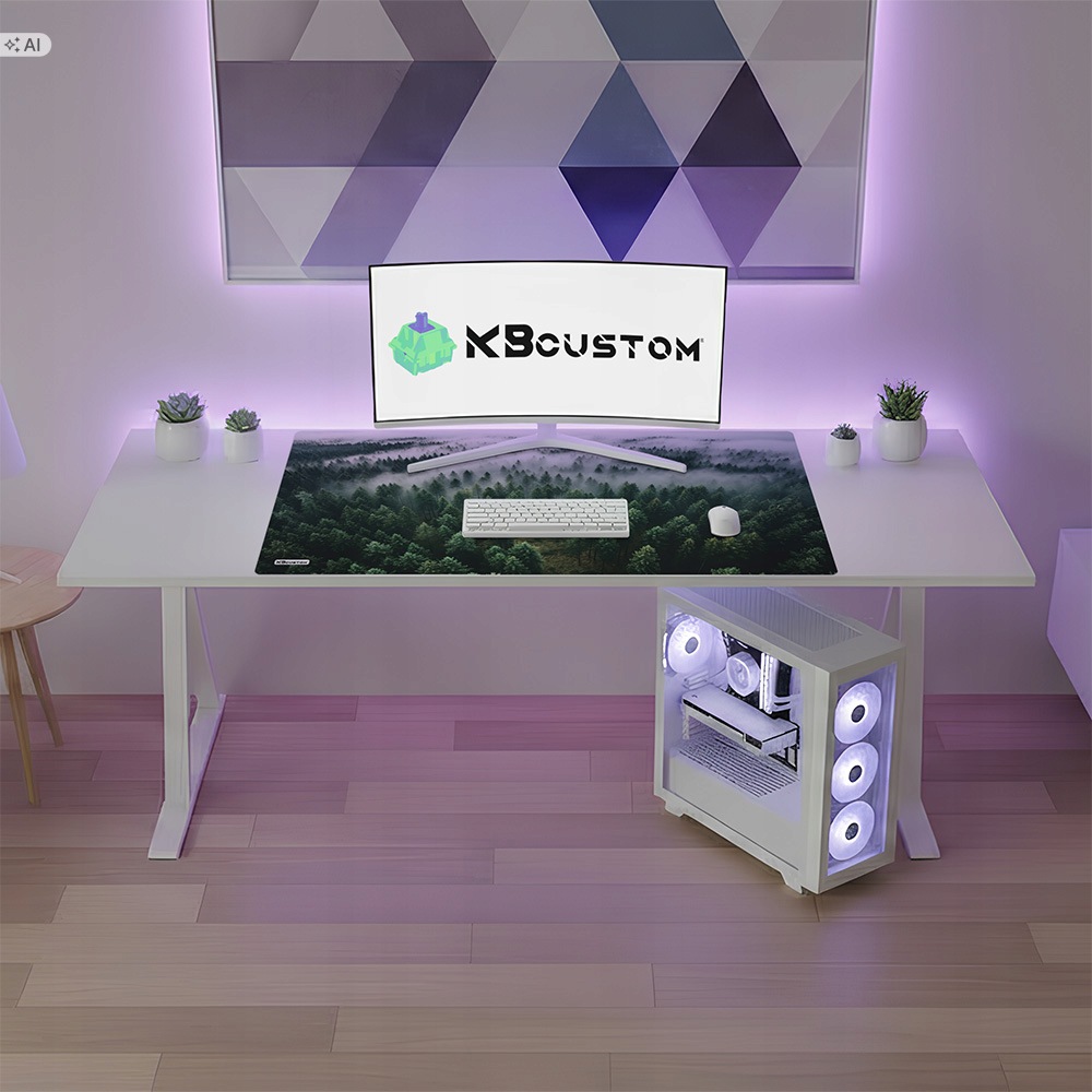 Duża podkładka pod mysz 3mm grubość 80x30cm KBcustom – Komfort i styl na Twoim biurku