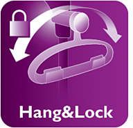 Wyjątkowa funkcja Hang&Lock zapewniająca stabilność podczas pracy