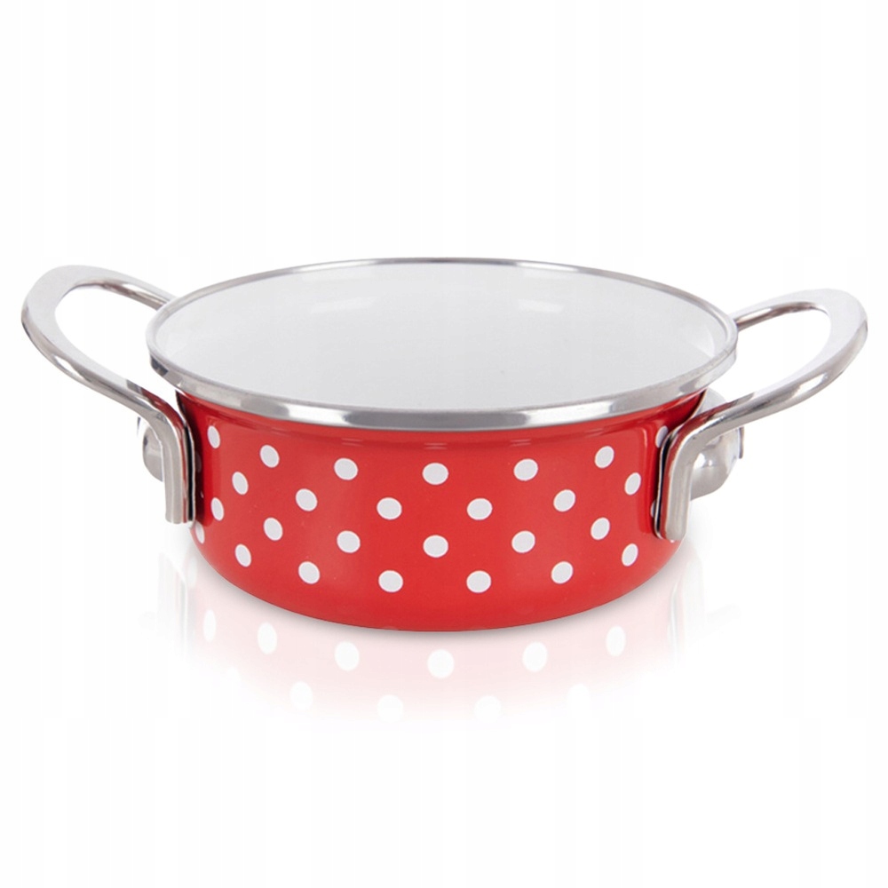 Garnek emaliowany TECKA 14 cm, 600 ml – Idealny do Twojej kuchni