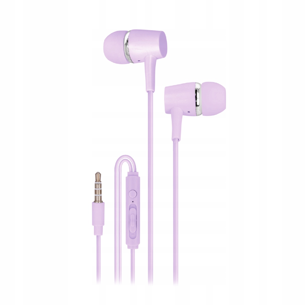 Słuchawki dokanałowe Setty SPD-J-29 – Doskonała jakość dźwięku w fioletowym kolorze