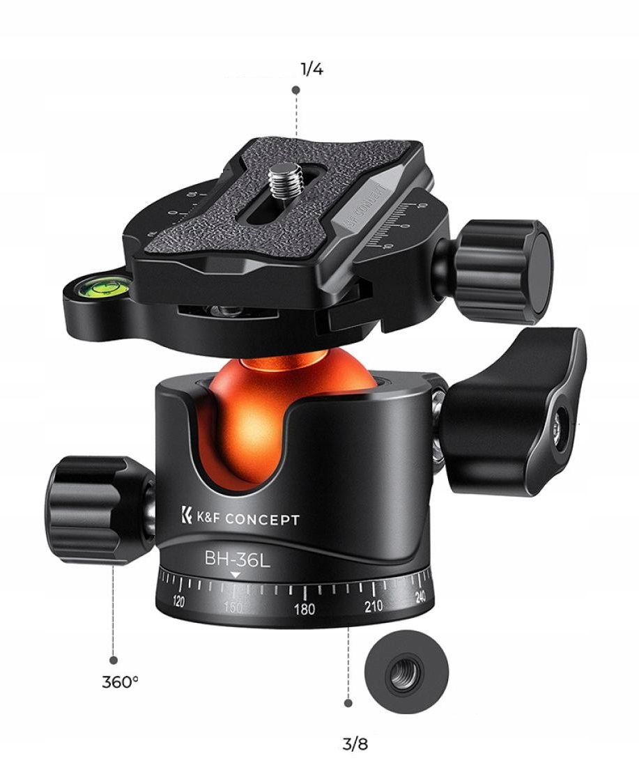 Szeroka kompatybilność z systemem Arca-Swiss – Łatwy montaż i demontaż