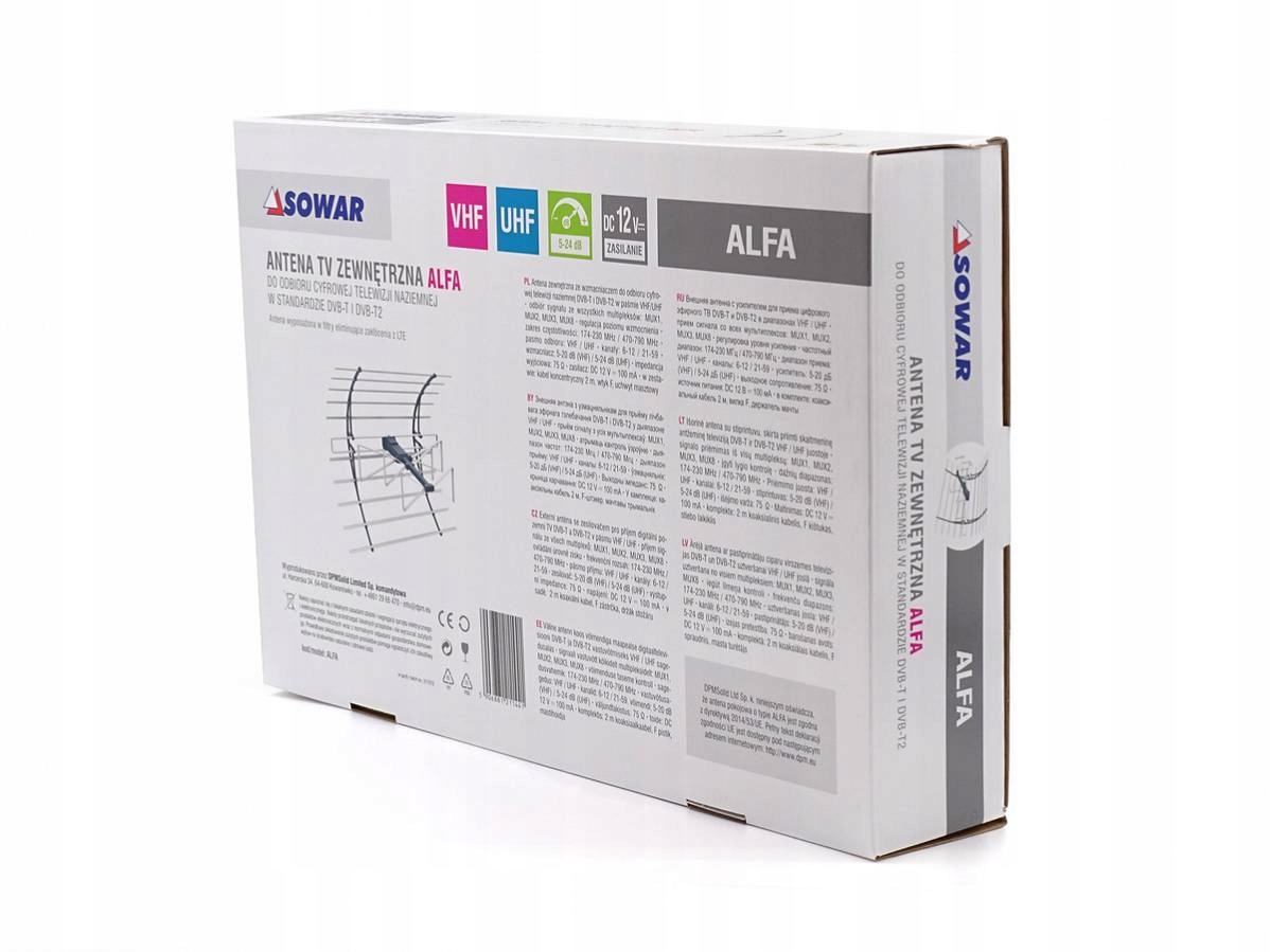 Zakres odbioru VHF/UHF – Szerokie możliwości odbioru