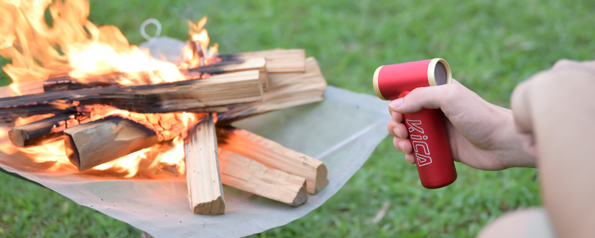 width=100% Dmuchawa wielofunkcyjna KiCA Jetfan 2S Kit - czerwona