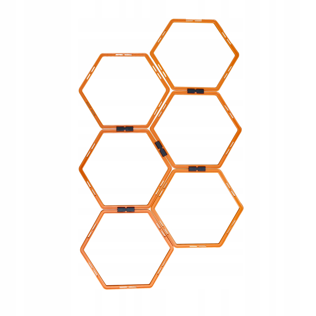Zestaw zawierający 6 obręczy i 5 zacisków