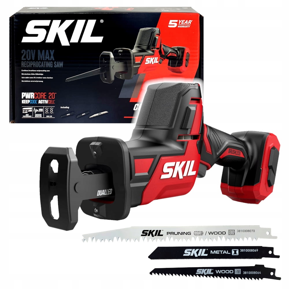 Piła szablasta Sourcing 20V BL RECIPROCATING SAW 3475CA – Wydajność i wszechstronność w Twoim warsztacie