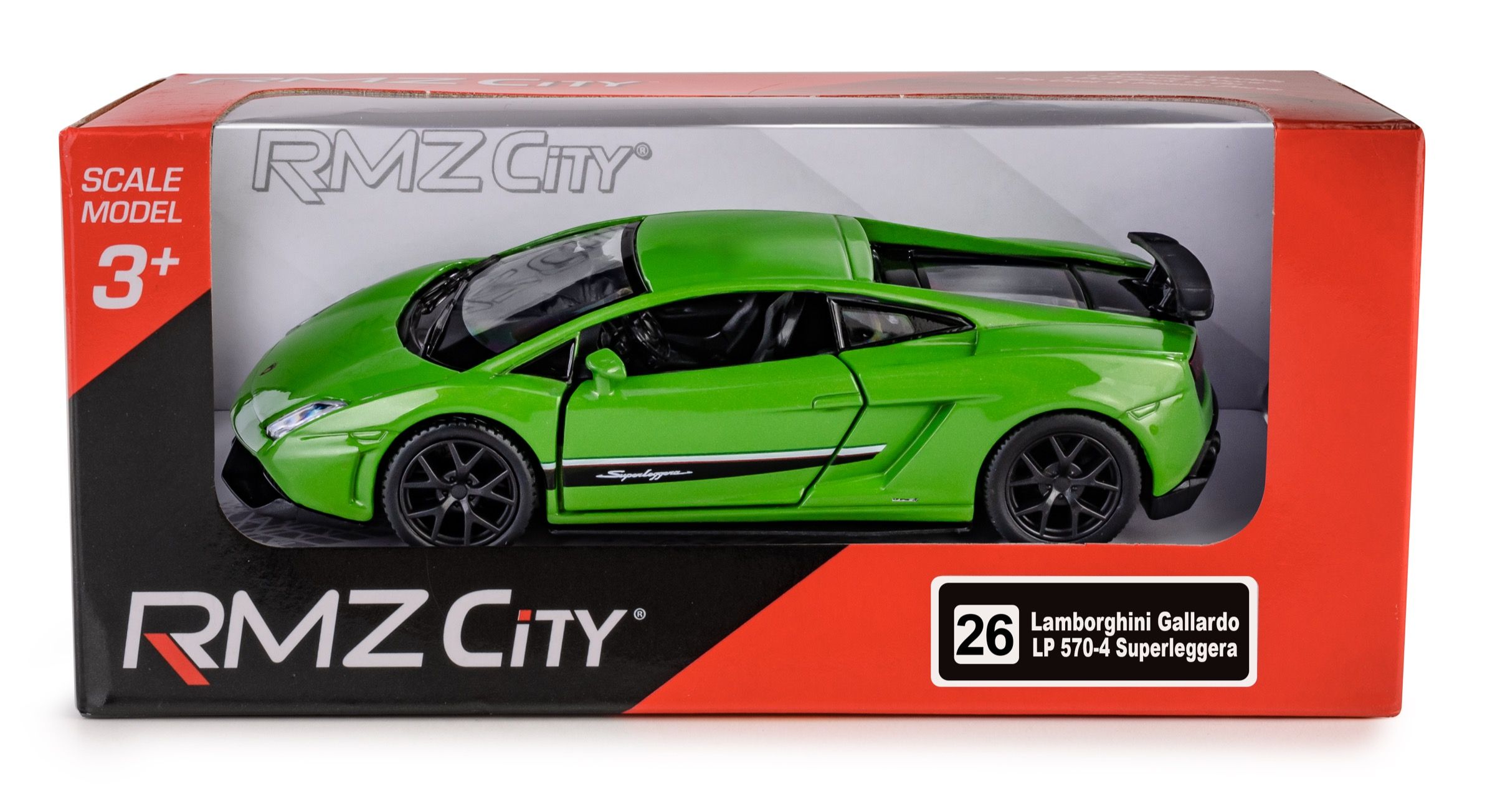 Daffi Model RMZ Lamborghini LP-570-4 Gallardo Zielony – Idealny model dla kolekcjonerów i dzieci