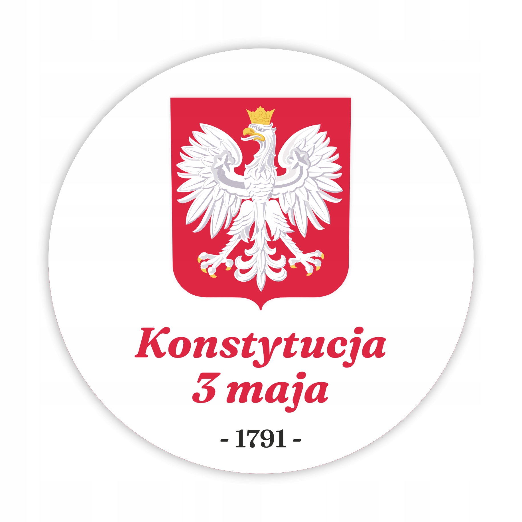 Motyw patriotyczny w barwach biało-czerwonych