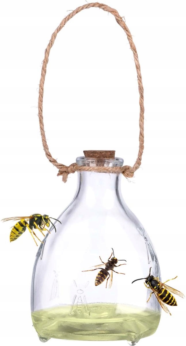 Skuteczność w przyciąganiu os i innych owadów