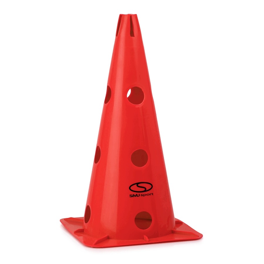 Pachołek treningowy 38 cm czerwony PT1-38H-R – Idealny do treningów i zabaw