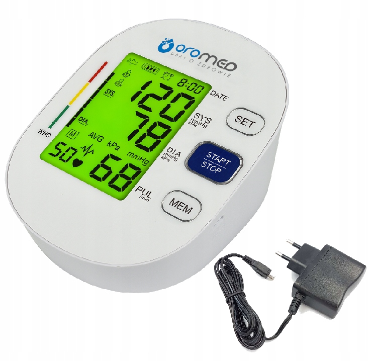 Pamięć na 2 x 99 ostatnich wyników pomiarów