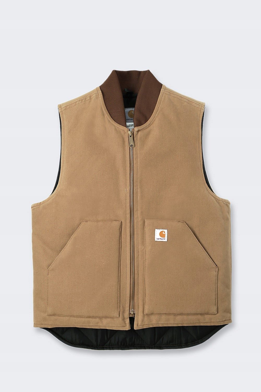 Kamizelka Carhartt V01 Firm Duck Insulated Brown – Idealna na każdą porę roku