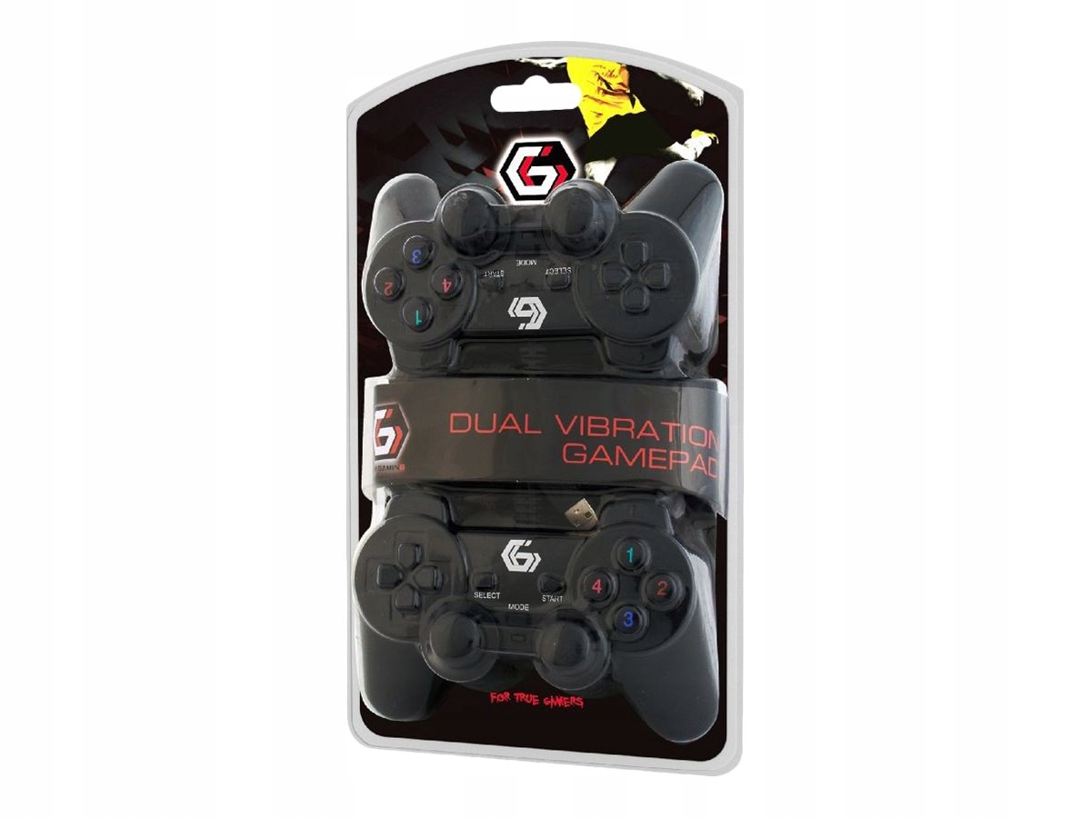 Pad Gembird Dual Vibration (JPD-UDV2-01) – Idealny wybór dla graczy
