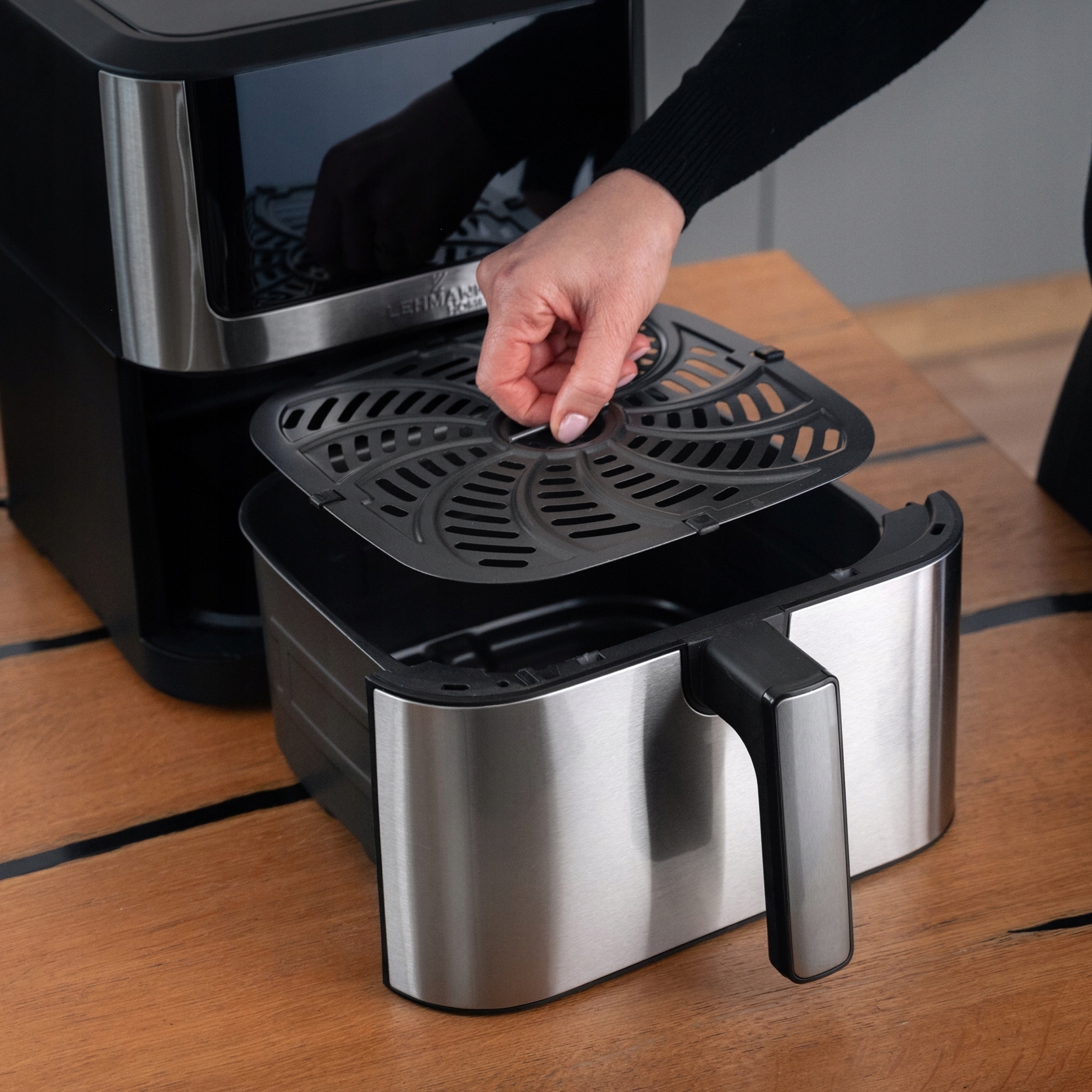 FRYTKOWNICA BEZTŁUSZCZOWA AIR FRYER FRYTOWNICA DUŻA 8L MISA 12 PROGRAMÓW XL Stan opakowania oryginalne