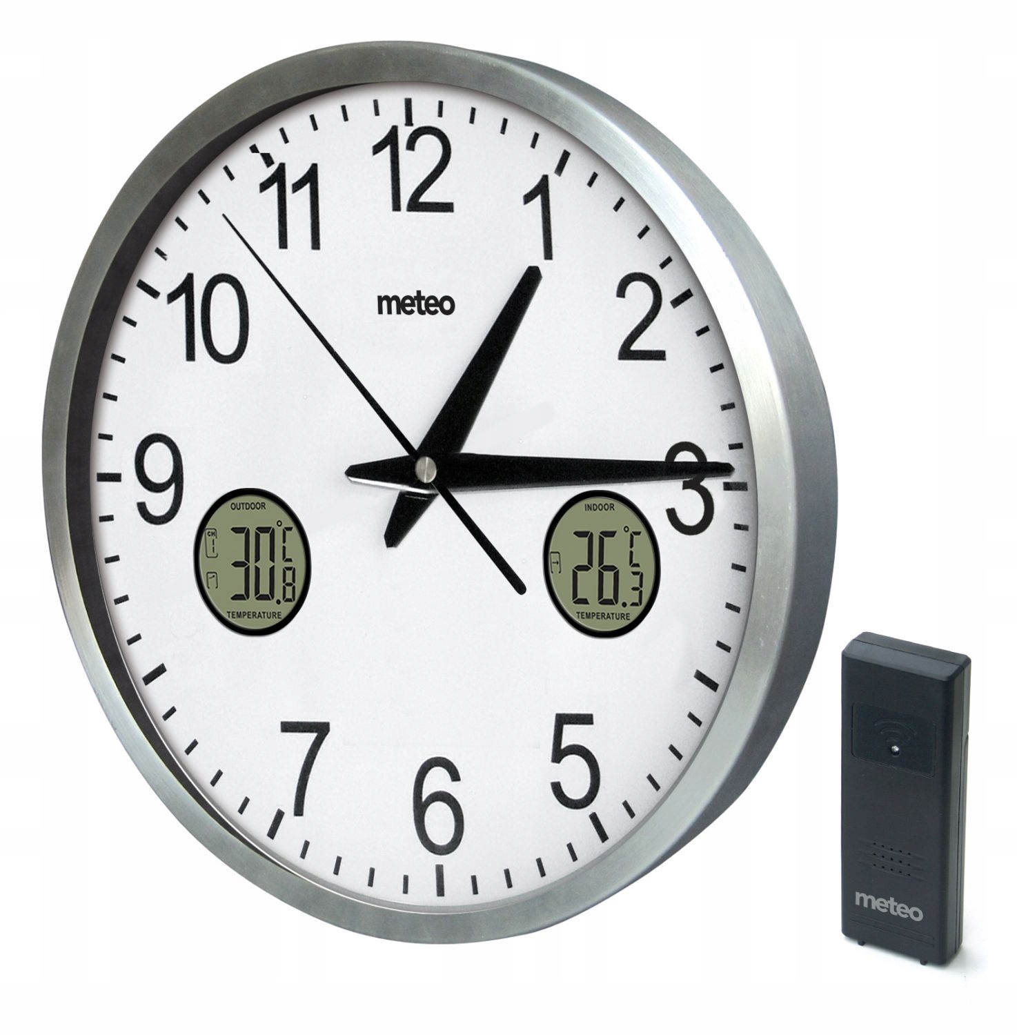 Zegar ścienny z termometrem METEO ZP31 – Idealny dodatek do Twojego domu