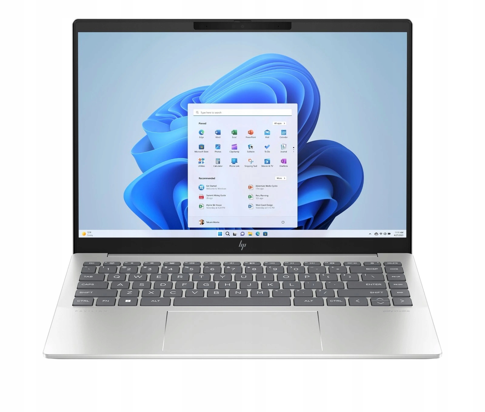 Laptop HP Pavilion Plus 14-ew1006na – Wydajność i elegancja w jednym