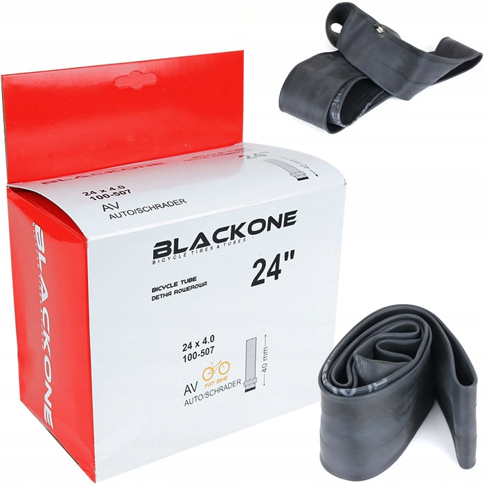 Dętka BlackOne FAT BIKE 24'x4.0 – Idealna do szerokich kół