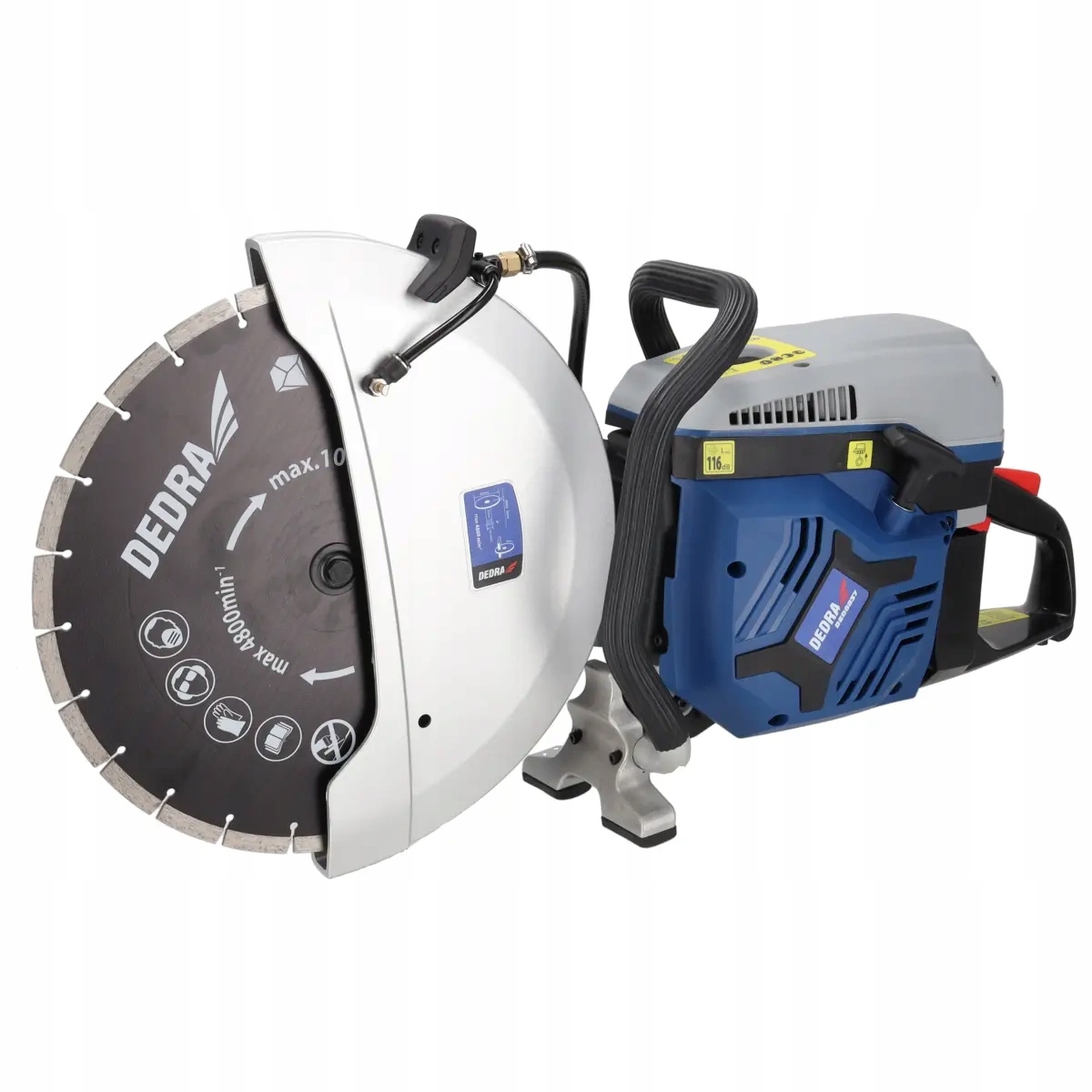 Przecinarka spalinowa do betonu i stali DEDRA DED8837 – Profesjonalne narzędzie do cięcia