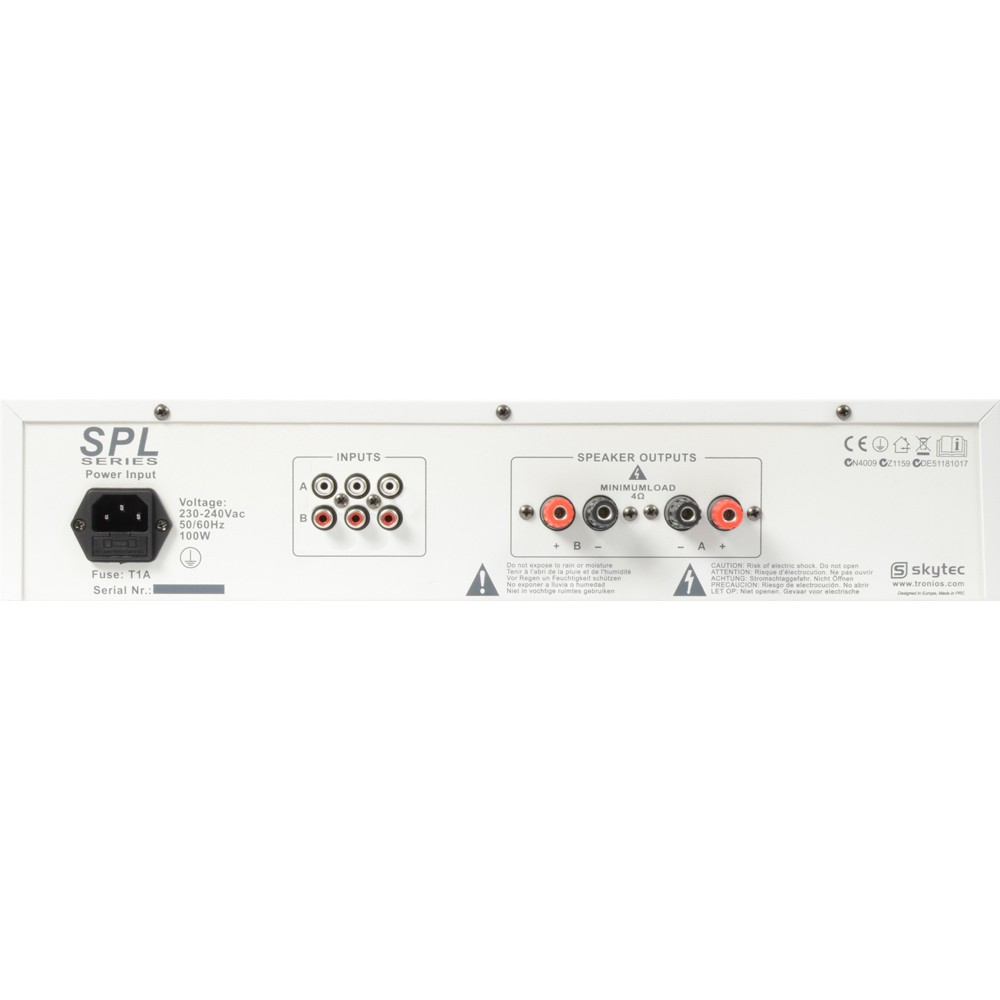 Wybieralne wejścia stereo dla różnych źródeł dźwięku