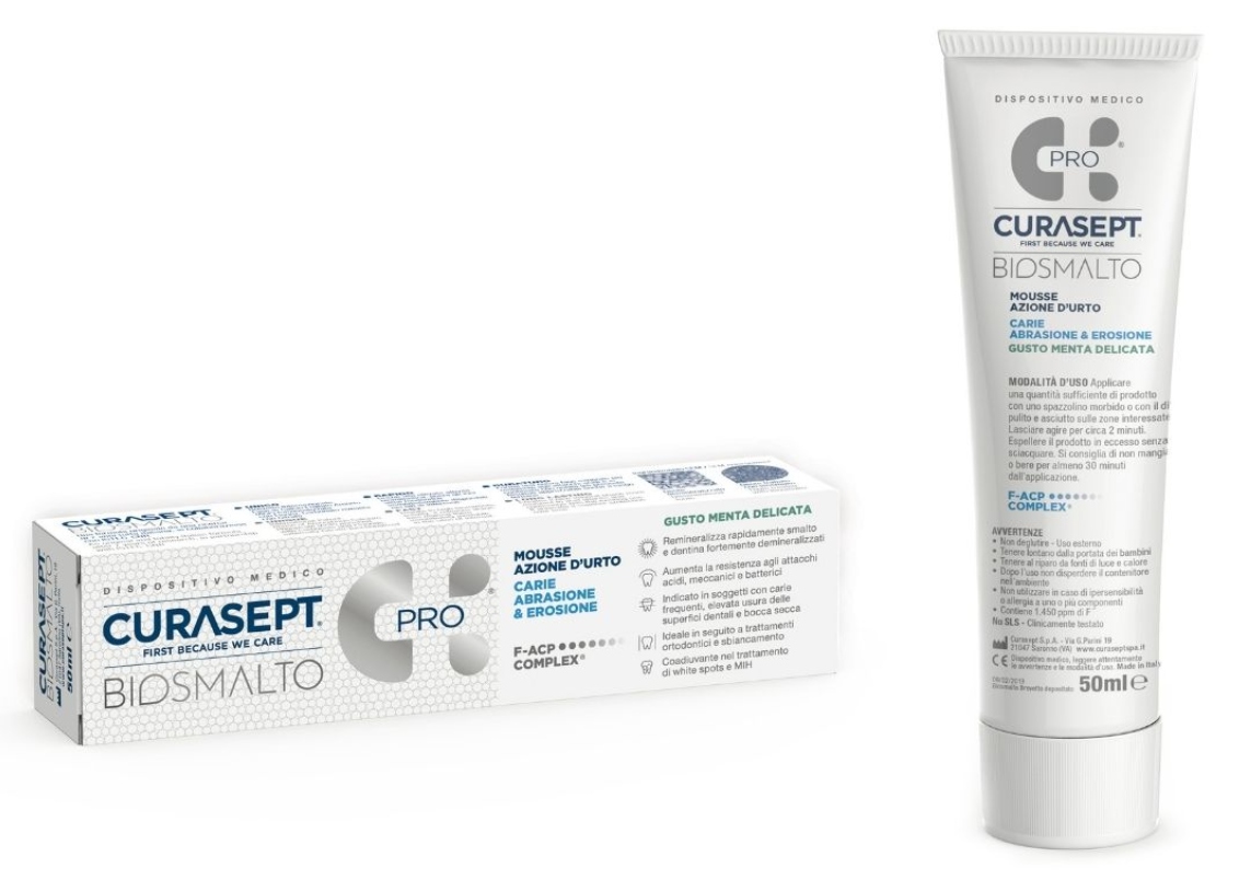Curasept CURASEPT BIOSMALTO mus CARIES ABRASION – Skuteczna ochrona zębów