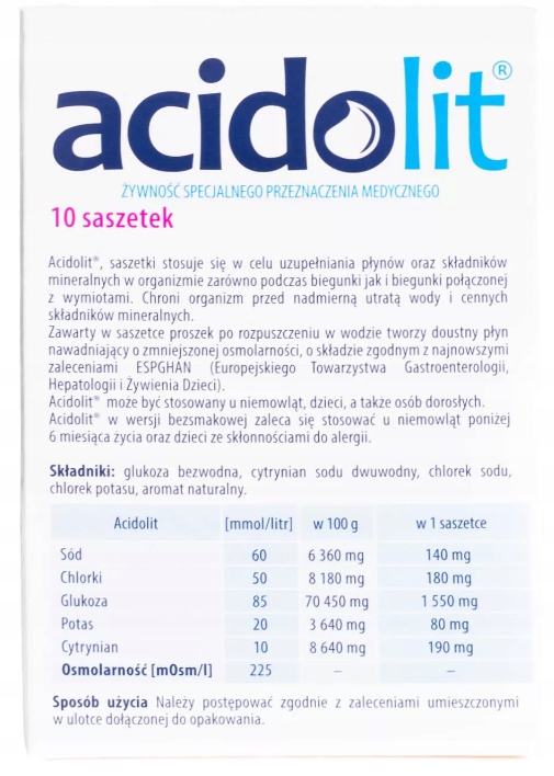 Wygodne saszetki – łatwe przygotowanie roztworu