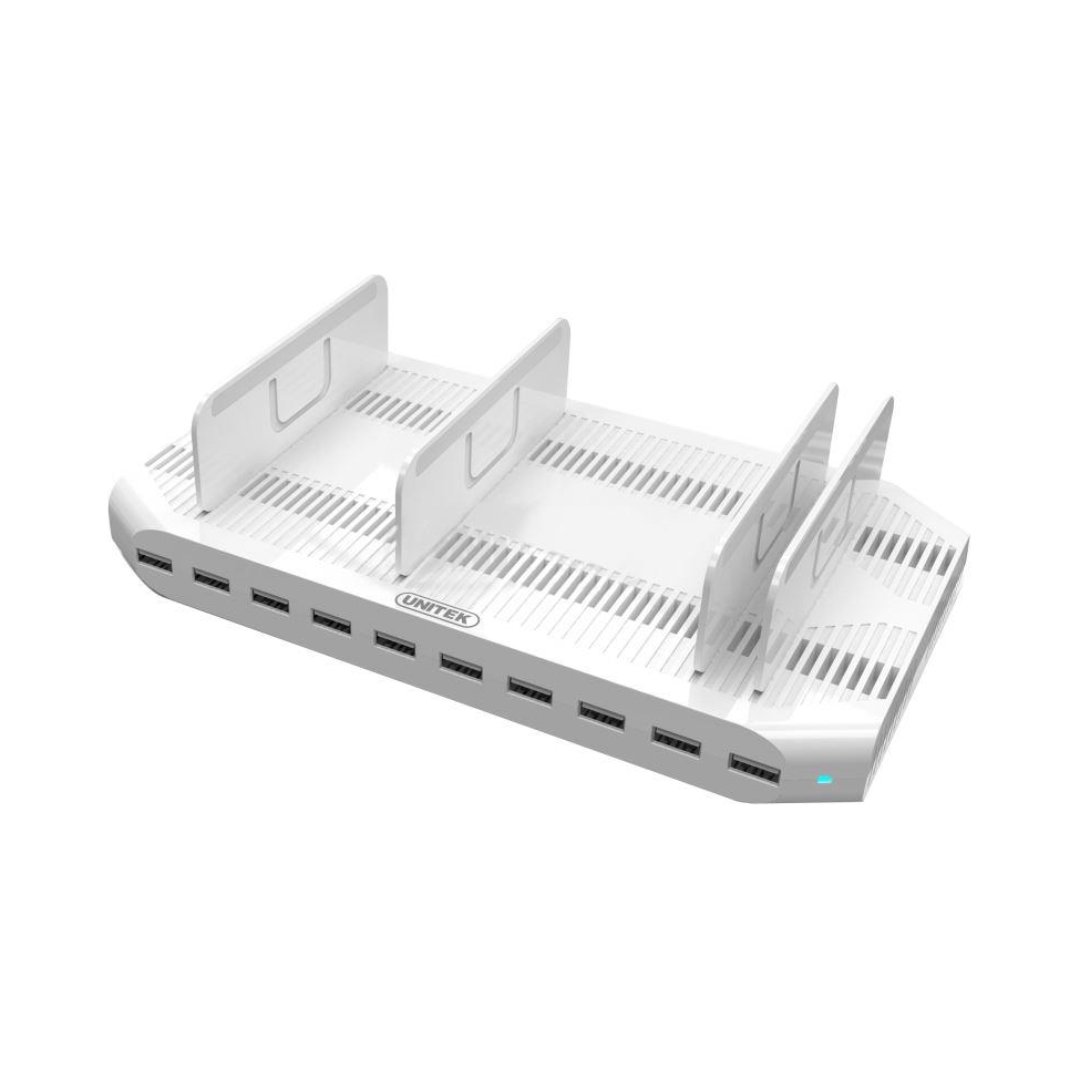 Stacja ładowania Unitek Y-2172 – Twoje centrum ładowania z 10 portami USB