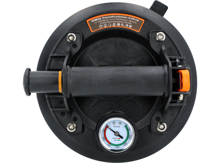 Właściwości przyssawki próżniowej 200 mm