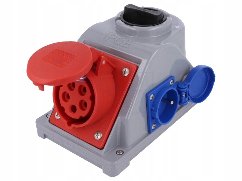 PCESP Zestaw gniazdo Combopol 16A 400V 3P+Z+N 2x230V – Wysokiej jakości rozwiązanie elektryczne