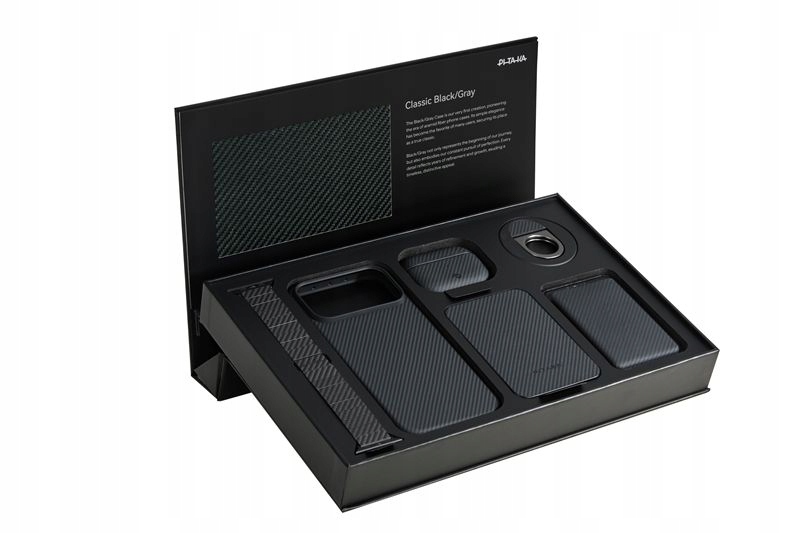 PITAKA Gift Box - Klasyczna Czarna Kolekcja dla iPhone 17 Pro