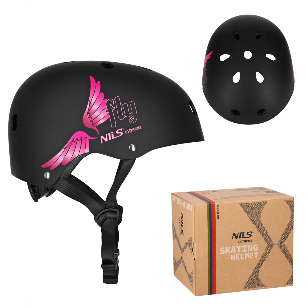 MTW001 FLY Kask Różowy XS (48-52 cm) NILS EXTREME – Bezpieczeństwo i styl na każdą jazdę