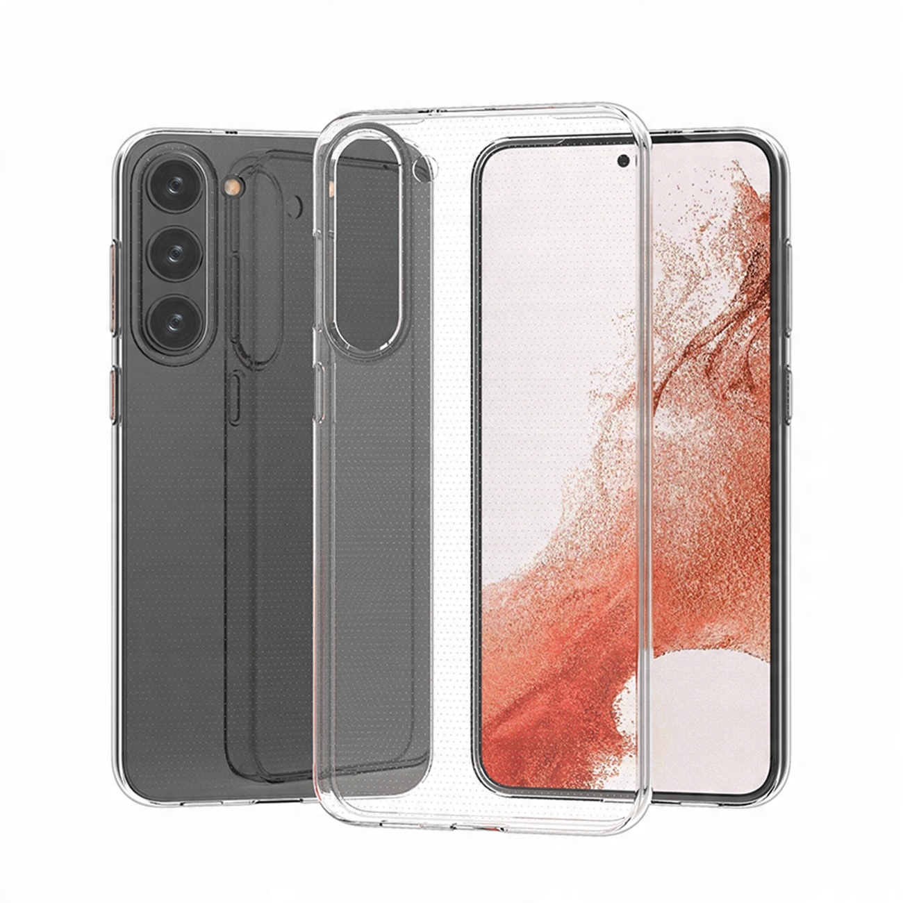 Ultra Clear 0.5mm etui Samsung Galaxy S23+ – Cienki pokrowiec przezroczysty