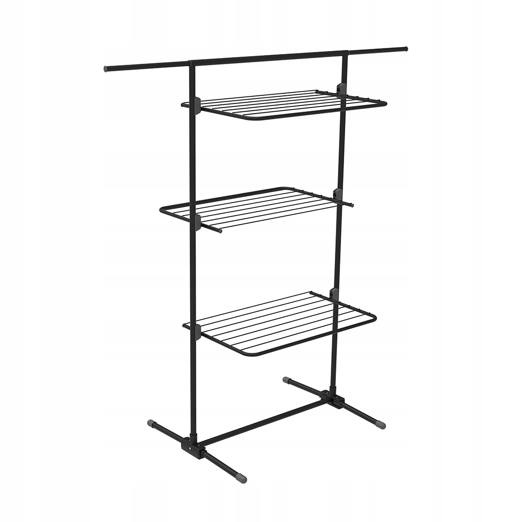 Rorets Suszarka Triple+ Czarna 2910-40000 – Wygodne suszenie bielizny