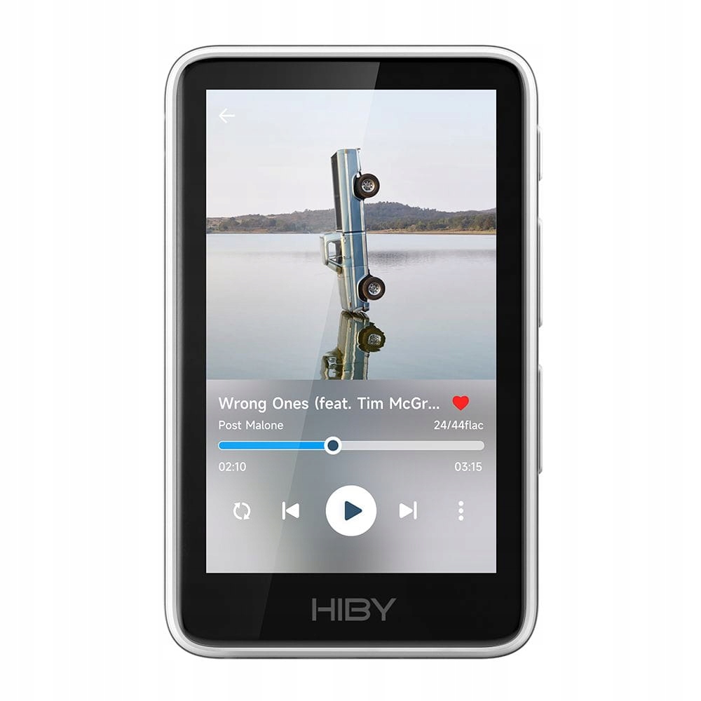 HiBy R1 – Przenośny odtwarzacz audio w kolorze białym