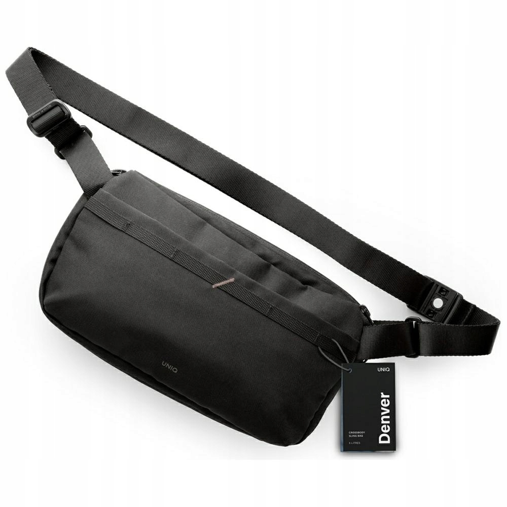 Torba Crossbody UNIQ Denver 5L czarny – Idealny towarzysz na każdą okazję