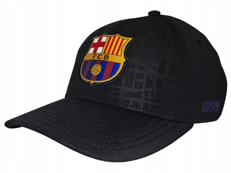 Czapka z daszkiem FC Barcelona bejsbolówka Cap Cross Black FCB 5001GEXNN – Styl i sport w jednym
