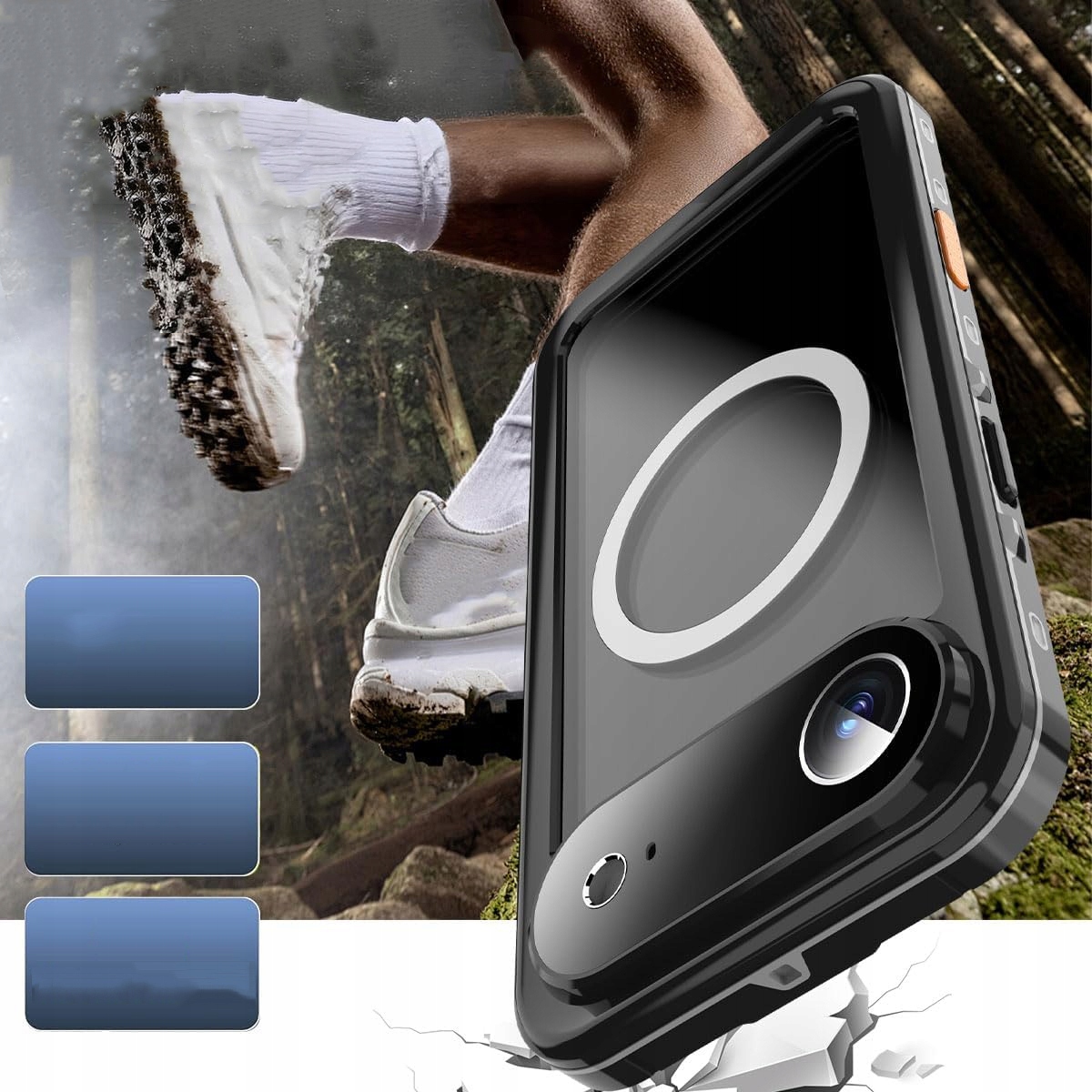 Wytrzymała budowa idealna dla aktywnych użytkowników