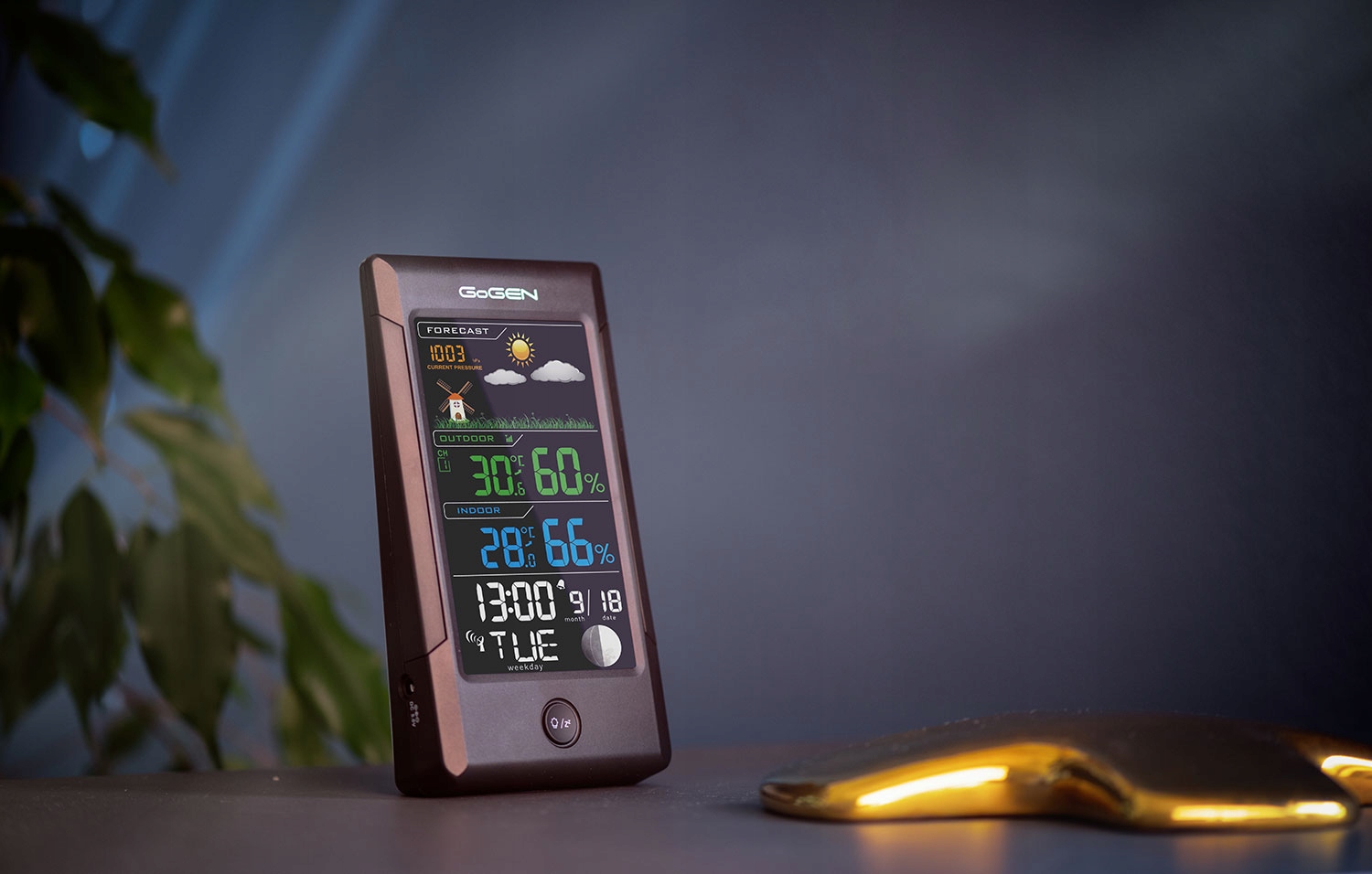 Kolorowy wyświetlacz – Łatwy odczyt danych