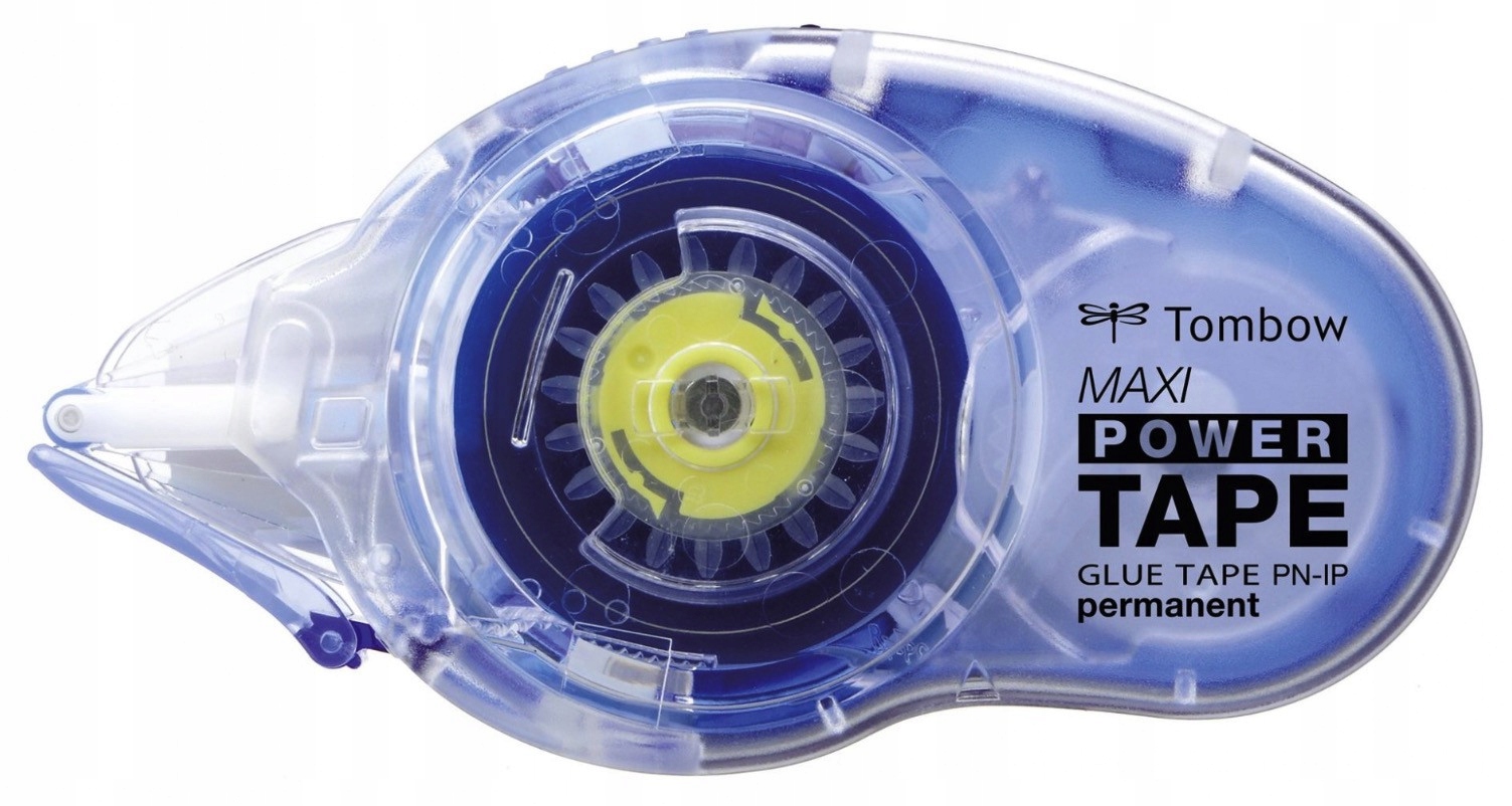 Klej w taśmie Maxi Power Tape 8,4 mm x 16 m – Niezawodny wybór do biura i szkoły