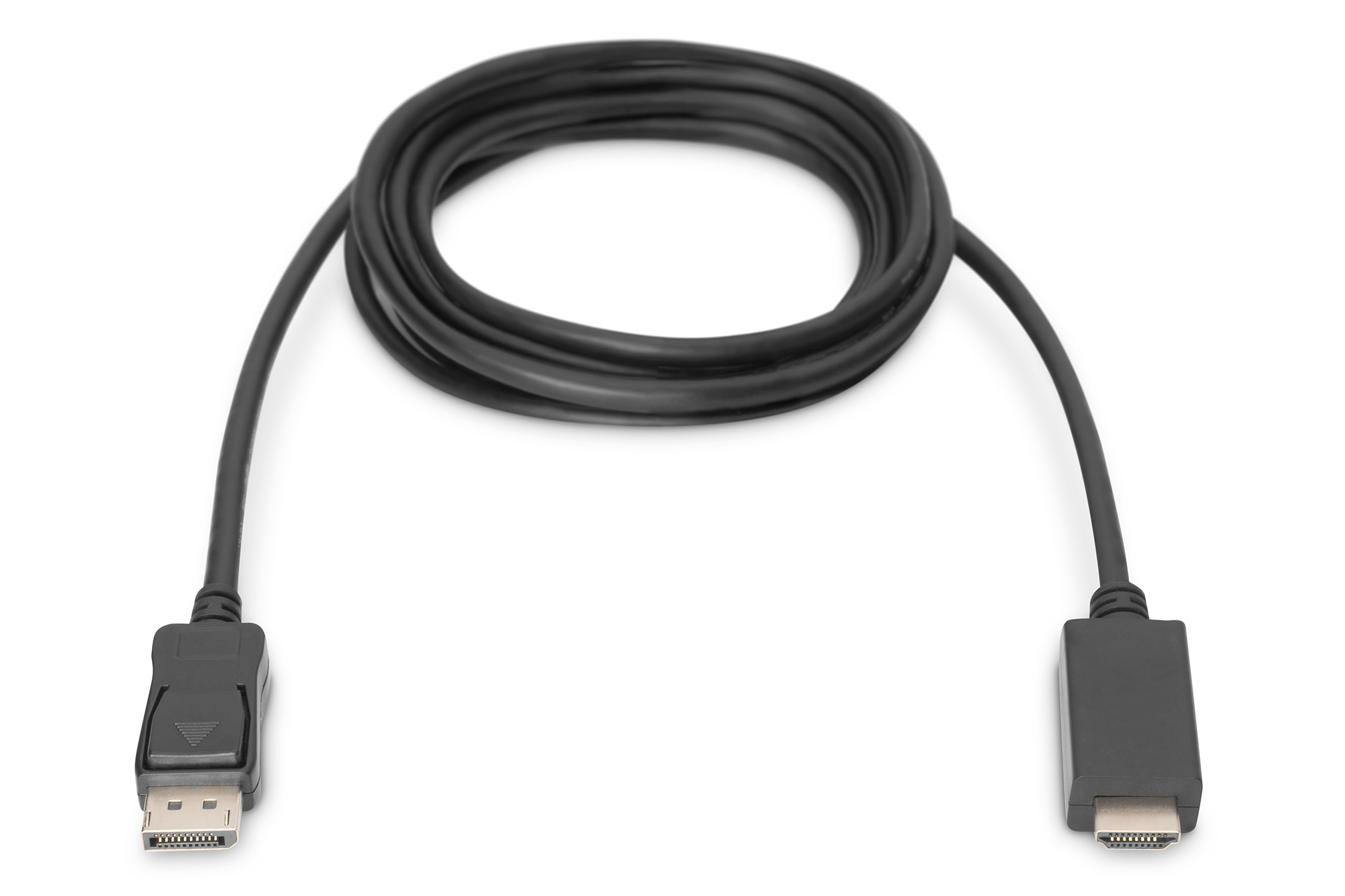 Kabel DisplayPort - HDMI 1m czarny (AK-340303-010-S) – Idealne połączenie dla Twojego komputera