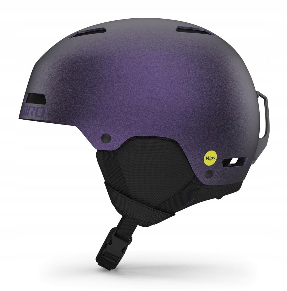 Kask zimowy GIRO LEDGE FS matte black / purple pearl roz. L (59-62.5 cm) – Idealny wybór na stoki