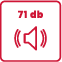 Głośność: 71 db