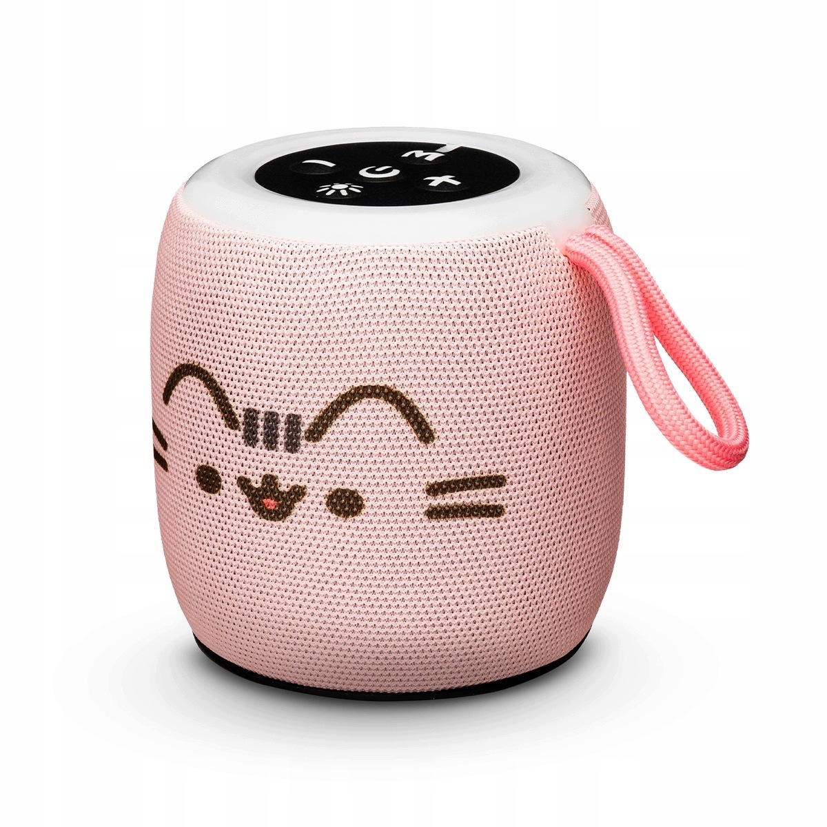 Głośnik Bluetooth Pusheen RGB USB-C/SD – Uroczy dźwięk w pastelowym stylu