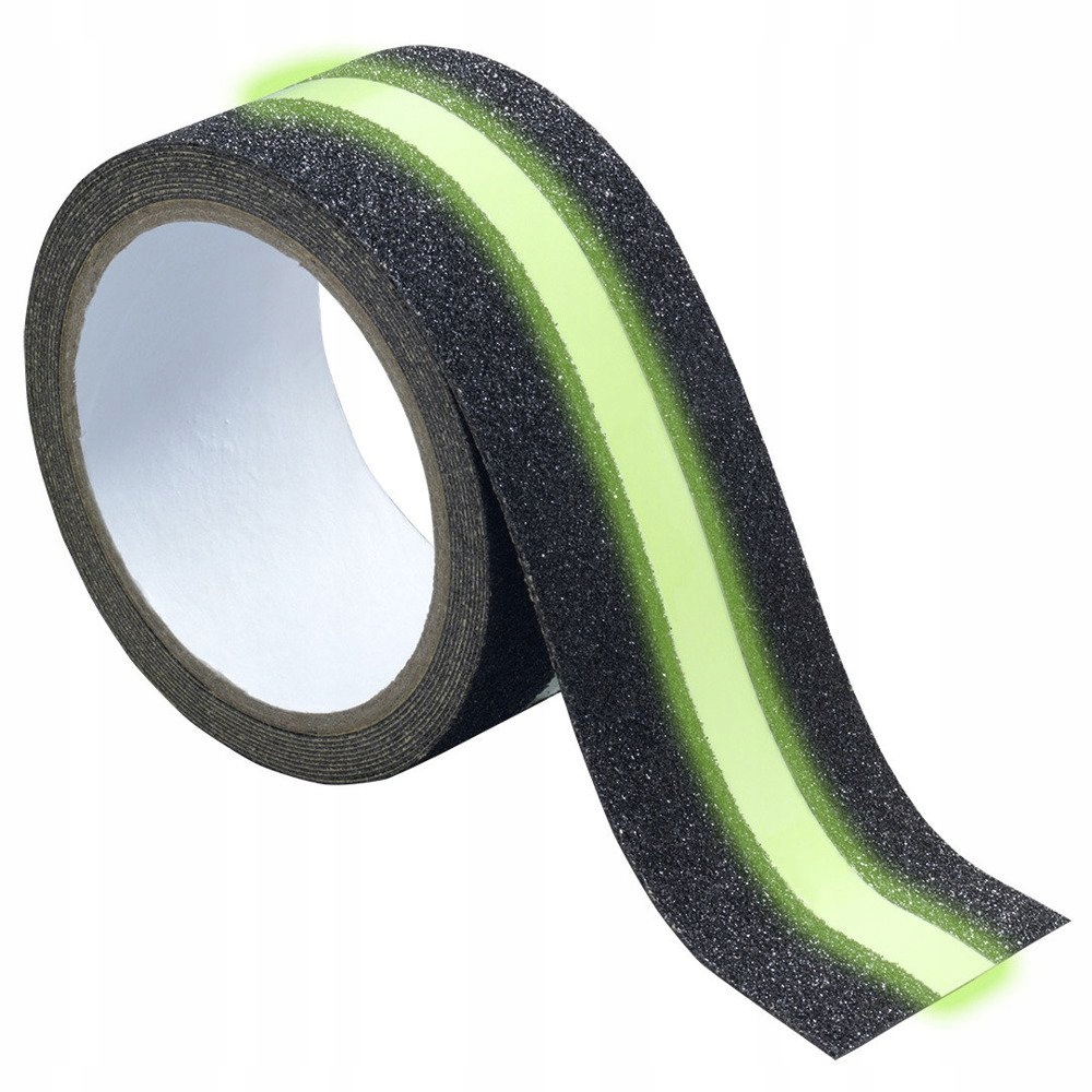 Maximex Taśma antypoślizgowa z odblaskiem - 2w1, 300 cm – Zwiększ bezpieczeństwo w swoim domu!