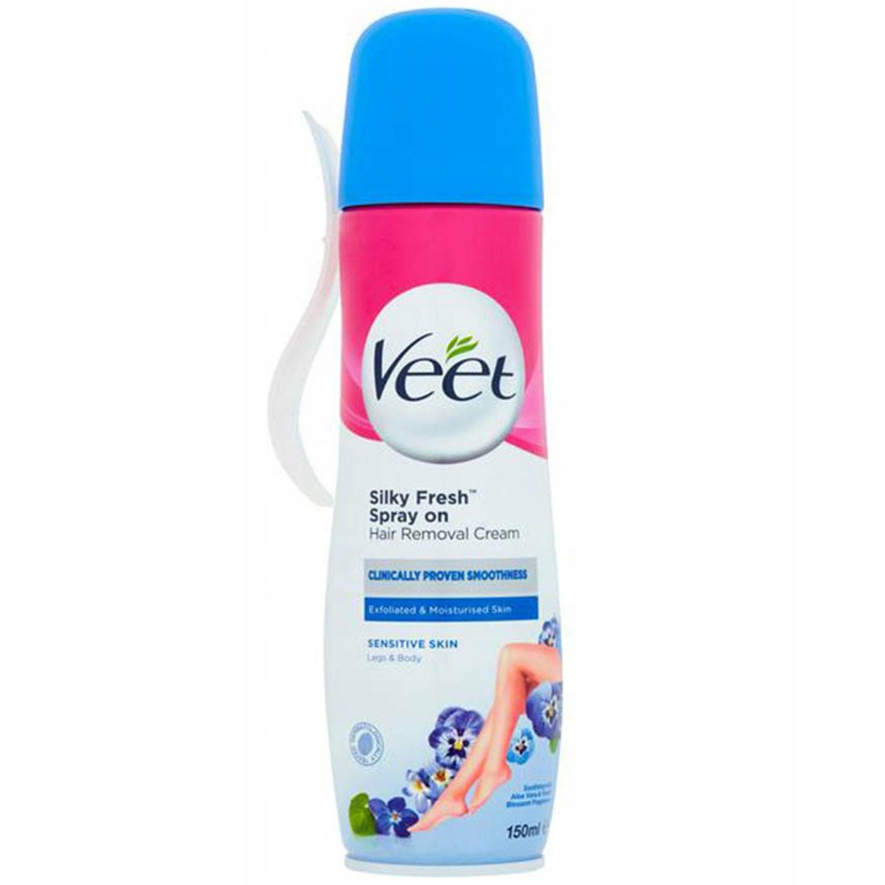 Wygodna aplikacja w sprayu – idealna dla skóry wrażliwej